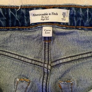 Abercrombie and Fitch Curve Love “The Dad” Button-Fly Jeans